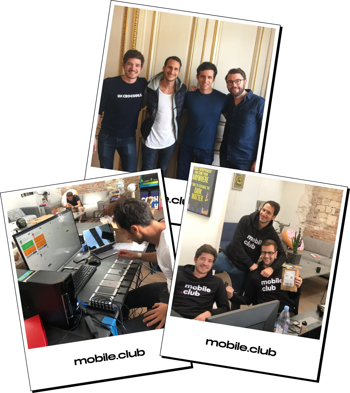 Polaroid group image